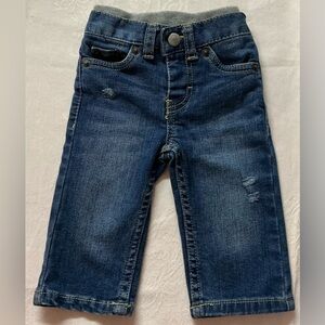 LEVI’S Baby 514 STRAIGHT Blue Stonewashed Denim Jeans Sz 3 M